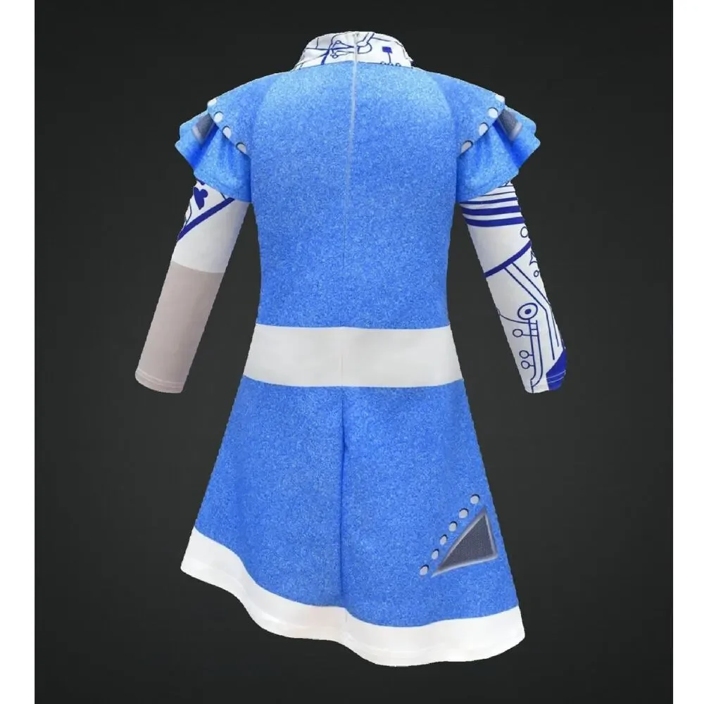 Girls Alien Zombies 3 Character Halloween Costume Size 8-10 (140)
